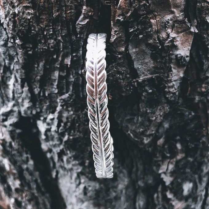 Leaf Silver Bracelet